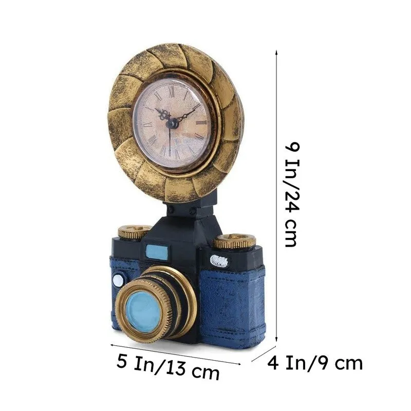 Vintage Camera Table Clock media 7