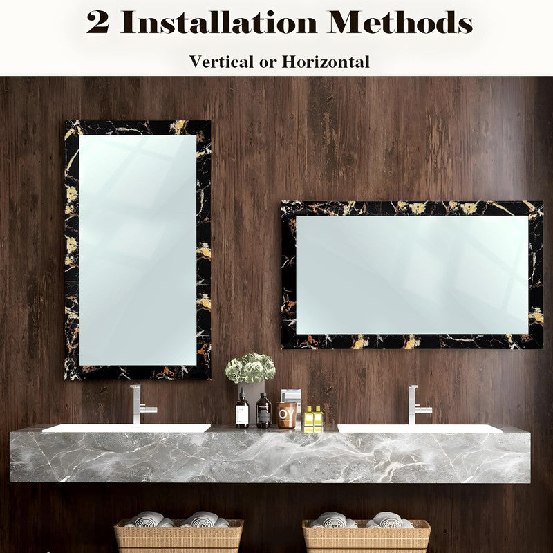 Majestique Wall Mirror With Wooden Frame media 6