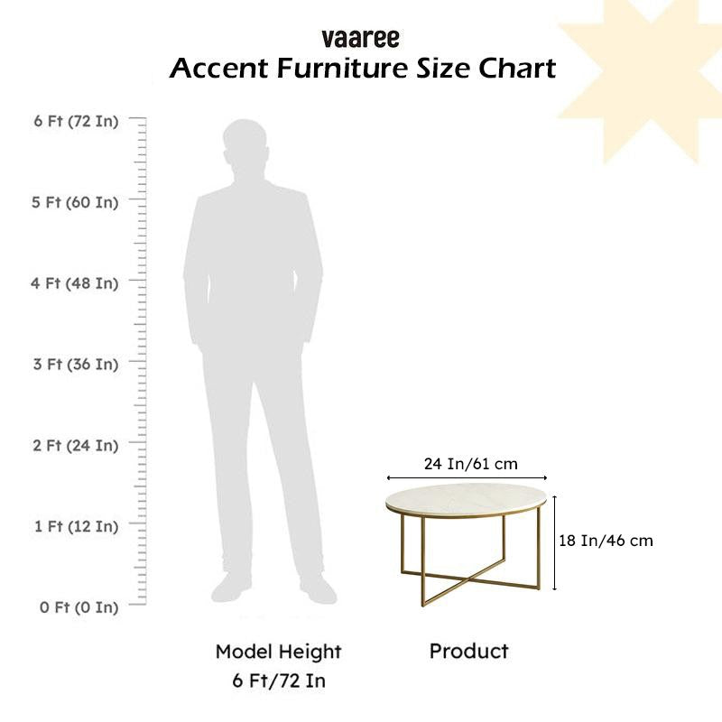 Equinox Form Accent Table with Marble Top media 8
