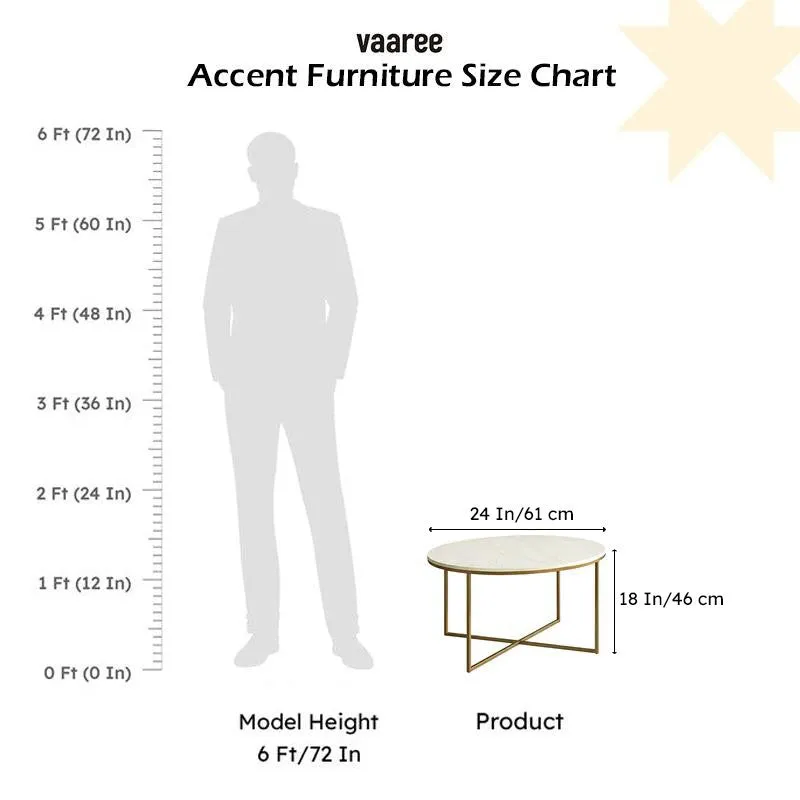 Equinox Form Accent Table with Marble Top media 8