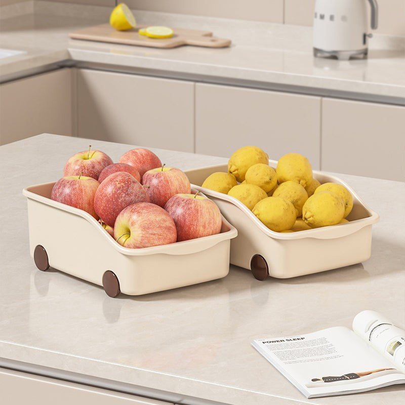 Flex Cart Plastic Organizer With Wheels - Set Of Two media 4