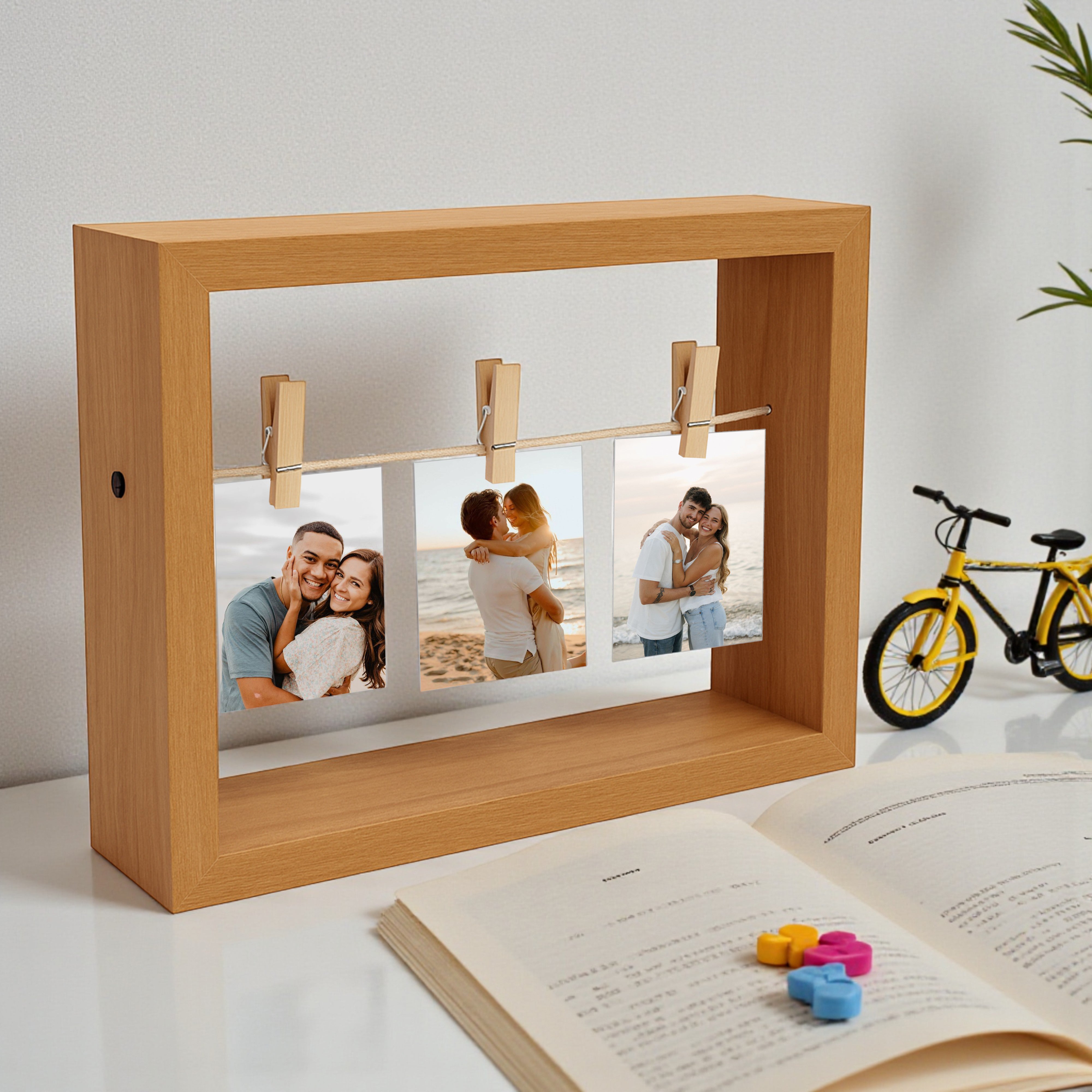 HollowThread Wooden Photo Frame