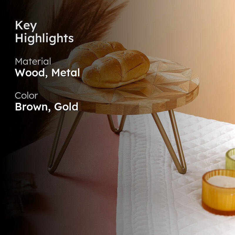 Tierli Cake Stand - Gold media 2