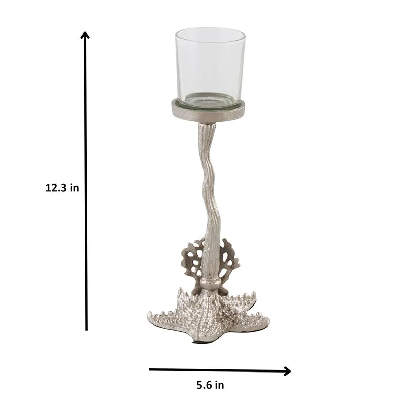 Regalia Charm Candle Holder - Silver media 5