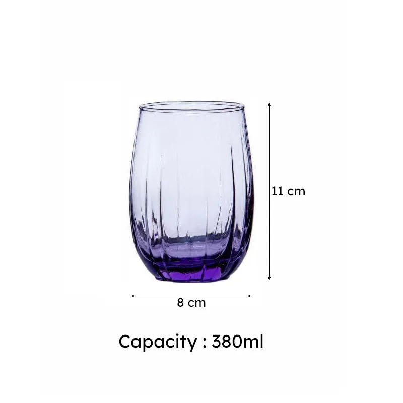 Kenzie Curved Whiskey Glass (380 mL) - Set Of Six media 9