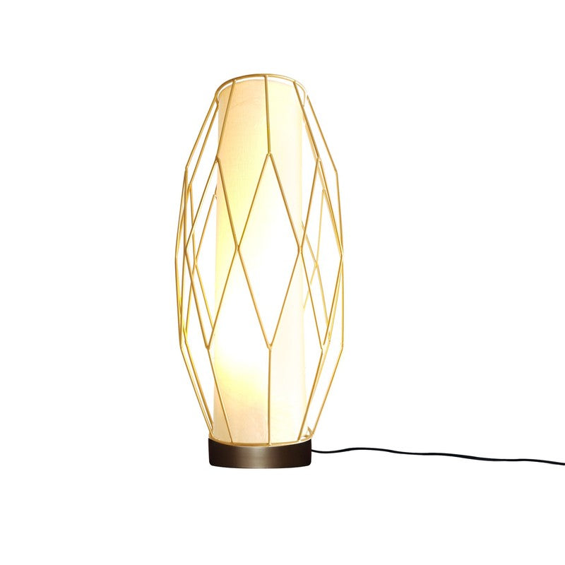 Orange Tree Ori Mild Steel Table Lamp - Gold media 4
