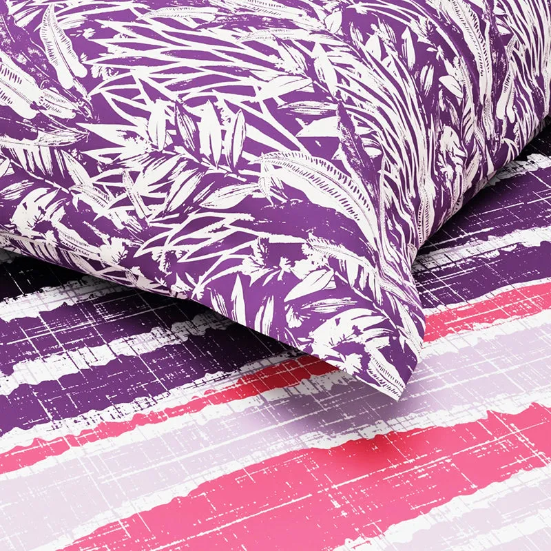 Grail Abstract Microfiber Bedsheet - 120 GSM media 6
