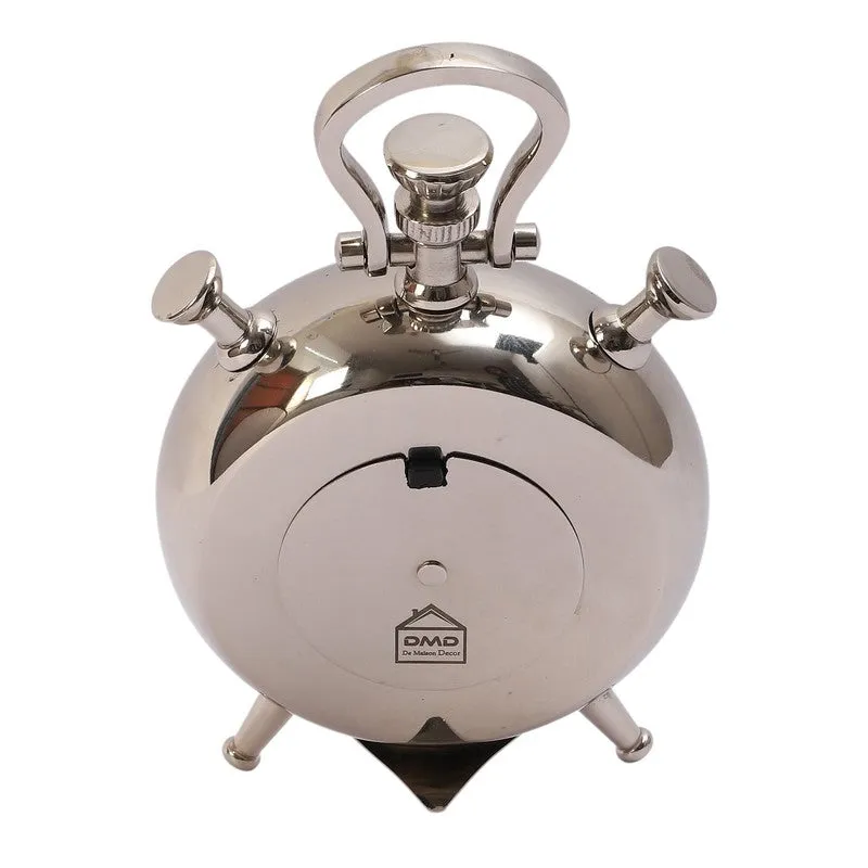 The Belvedere Table Clock - Silver media 7