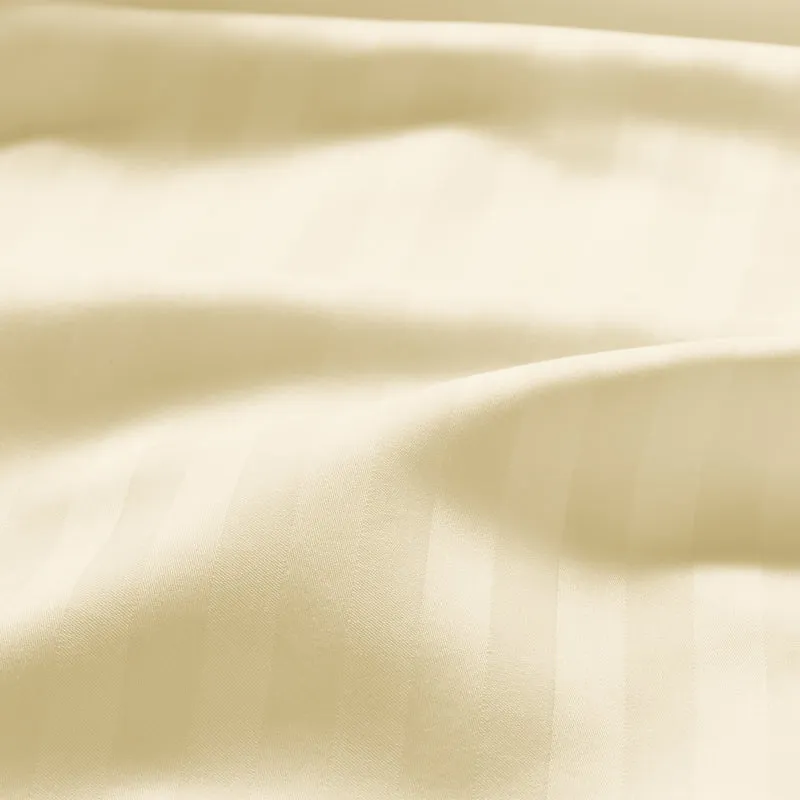 Stripe Charm Cotton Pillow Cover (Ivory) - Set Of Two media 8