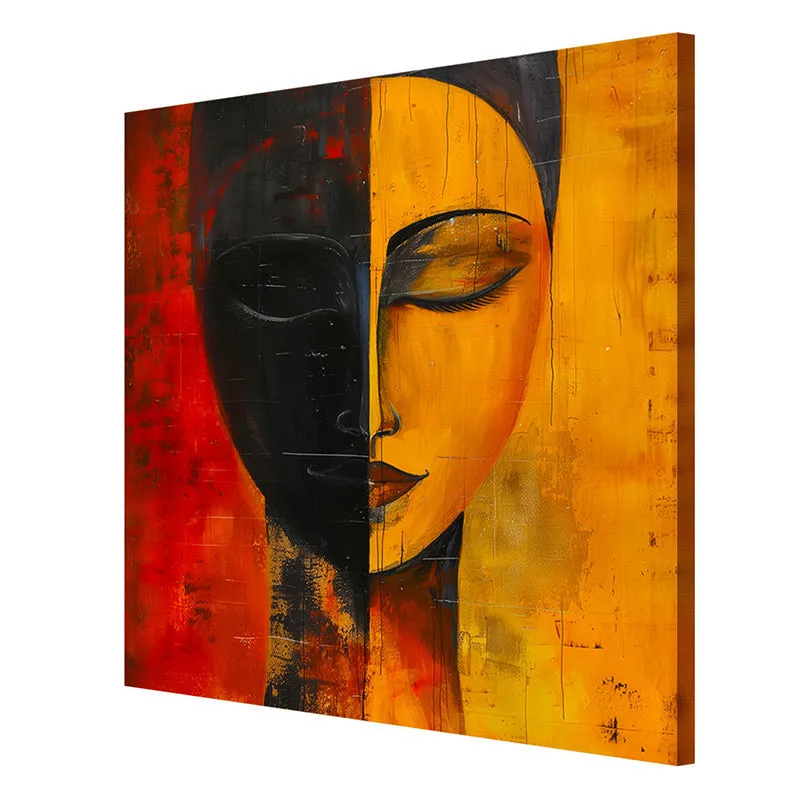 Buddha Face Poly Canvas Wall Painting media 6