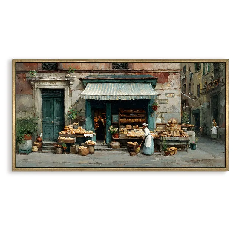 MorningBake Canvas Wall Painting With Frame media 3