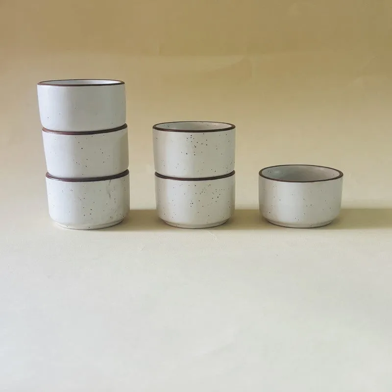 Ceramic Dip Bowls (50 mL Each) - Set of Six media 3