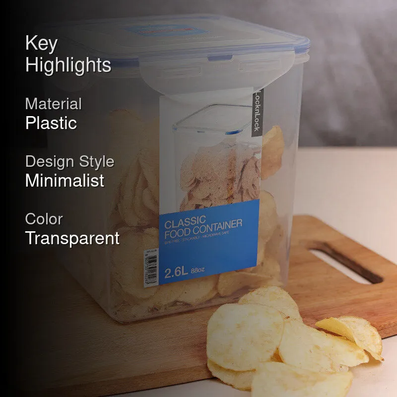 Cuzi Stack Up Airtight Plastic Container - 2600 mL media 2