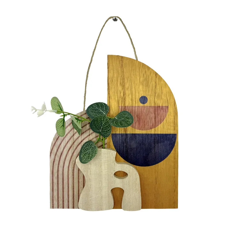 Rimo Abstract MDF Wall Accent media 4