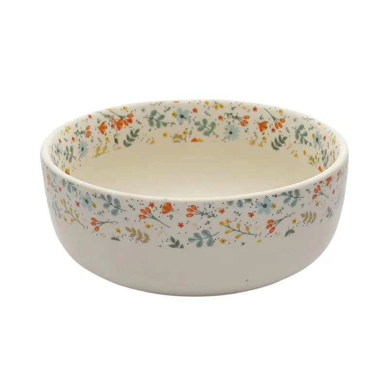 Florona Multicolor Stoneware Serving Bowls - Set Of Two media 6