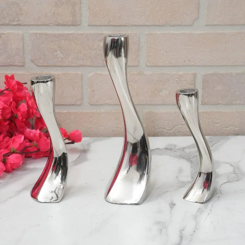 Delpha Candle Holder - Set Of Three media 1