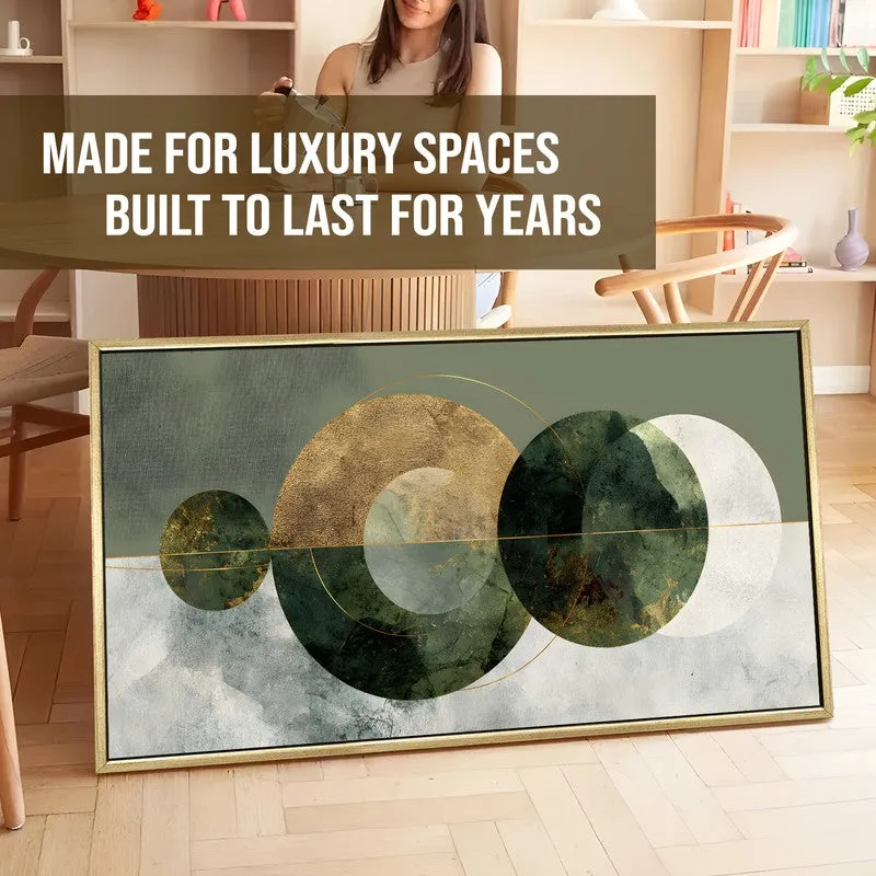 Olive Rhythm Canvas Wall Art media 6