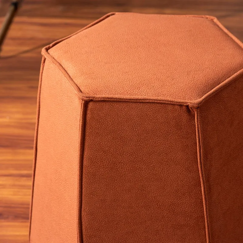 Soft Balance Pouffe (Orange) - Set Of Two media 4