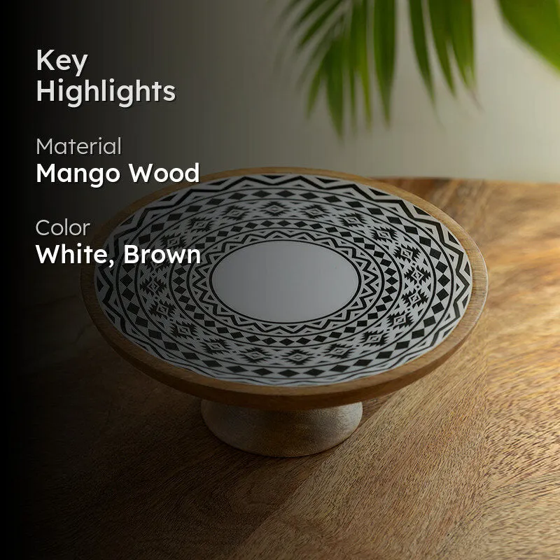 Pankhuri Mango Wood Cake Stand media 2