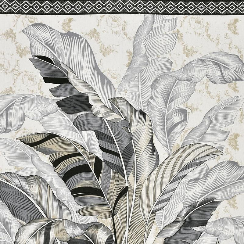 Little Explorers Floral Cotton Bedsheet (Grey) - 140 TC media 3
