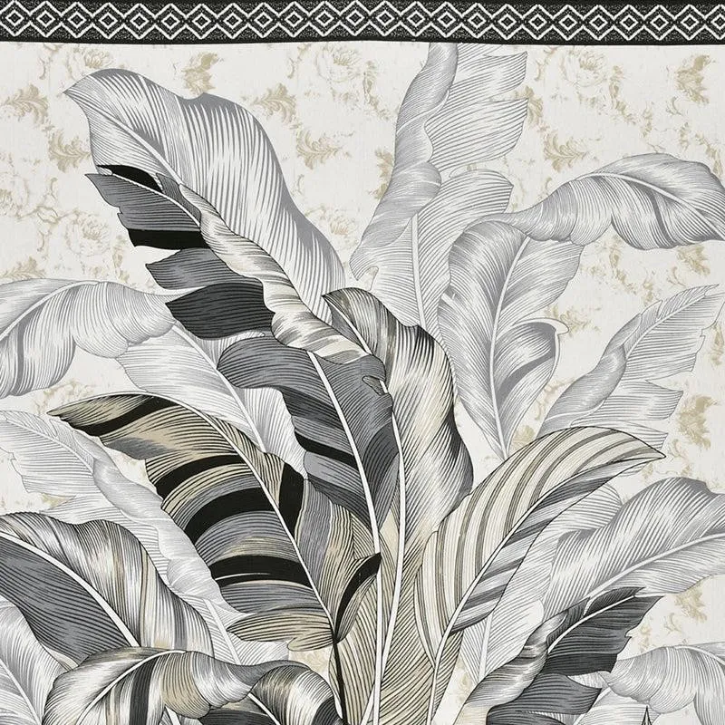 Little Explorers Floral Cotton Bedsheet (Grey) - 140 TC media 3