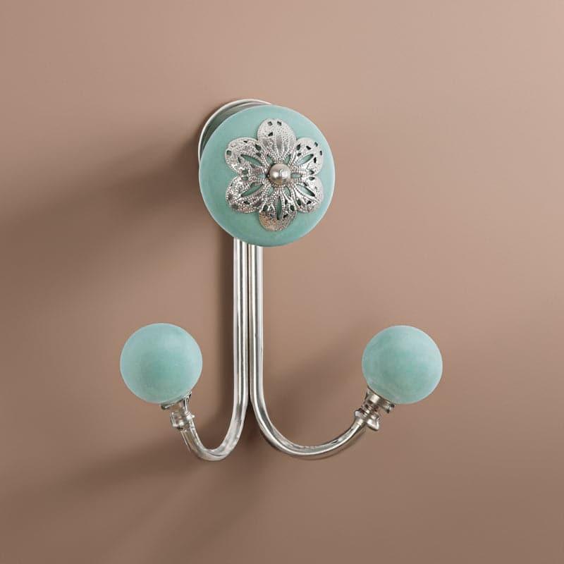 Oceana Floral Wall Hook - 4.8x4.8x1.8 inch