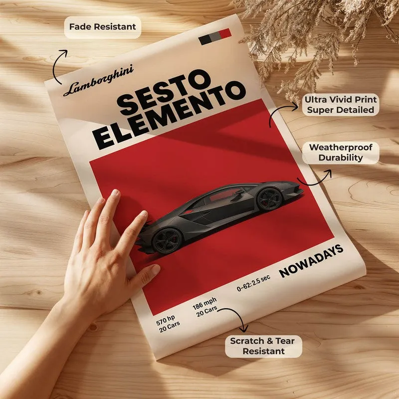 Sesto Elemento Wall Poster media 7