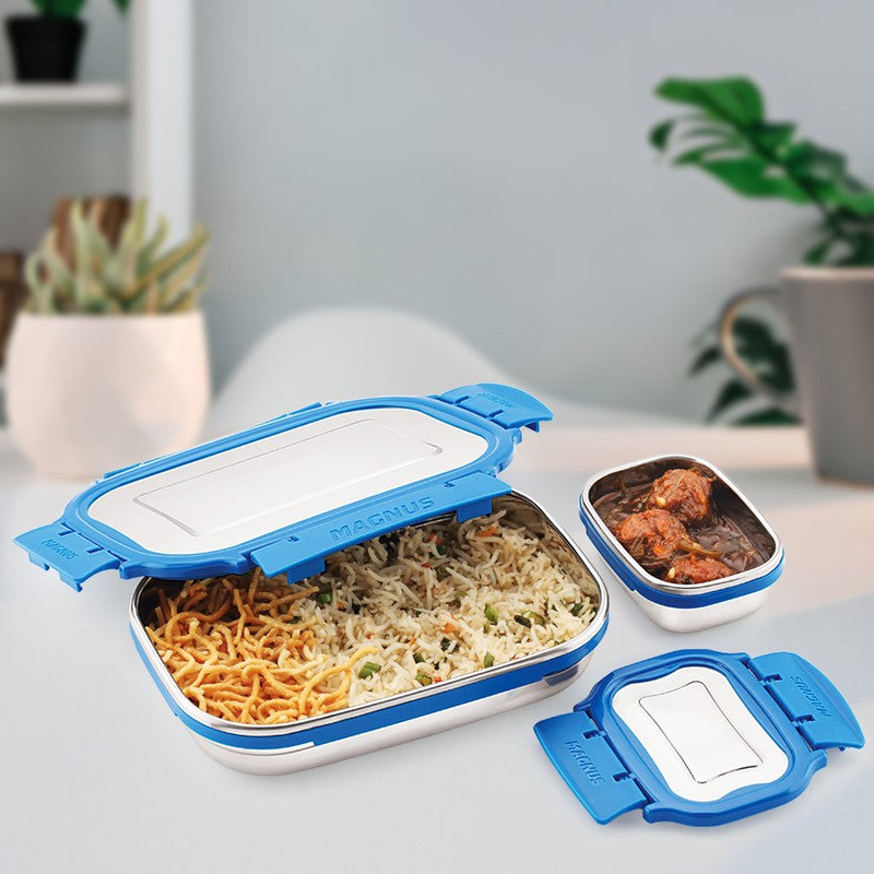 Veylo Compact Lunch Box (150 ML/800 ML) - Set of Two media 4