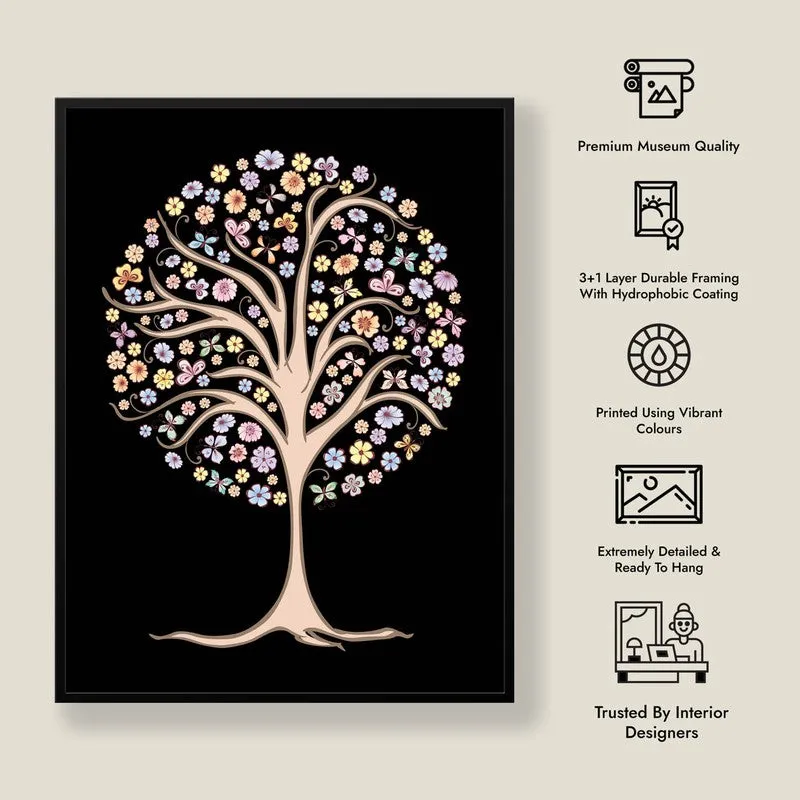 Vana Shakhi Archival Paper Wall Art With Frame media 8