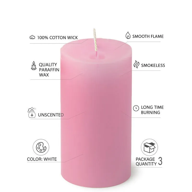 EternaGlow Handcrafted Luxury Candle (Pink) - Set Of Three media 8