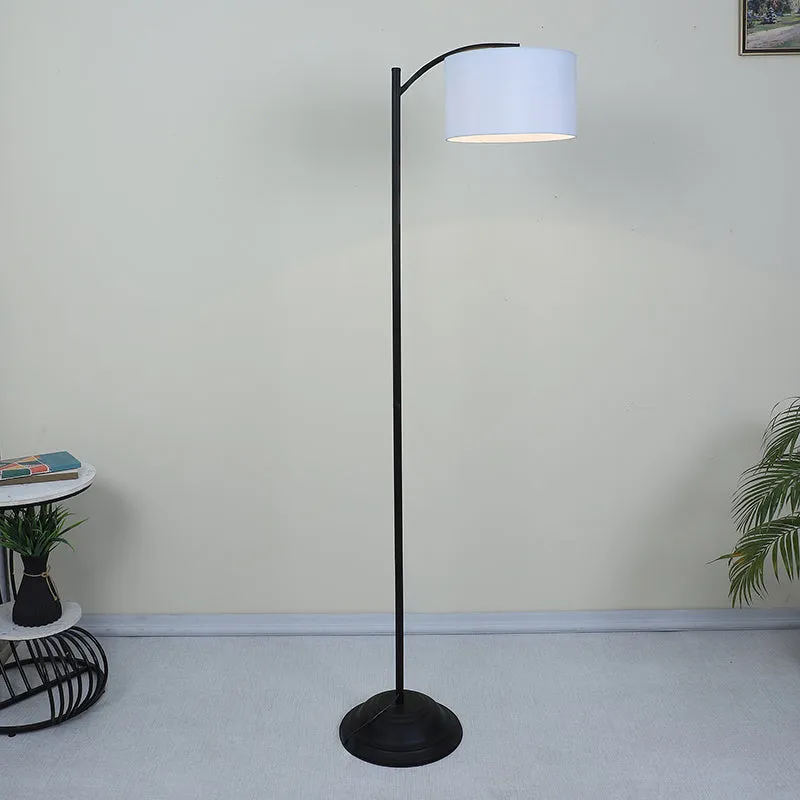 Lucciola Solid Arched Iron Floor Lamp - White media 2