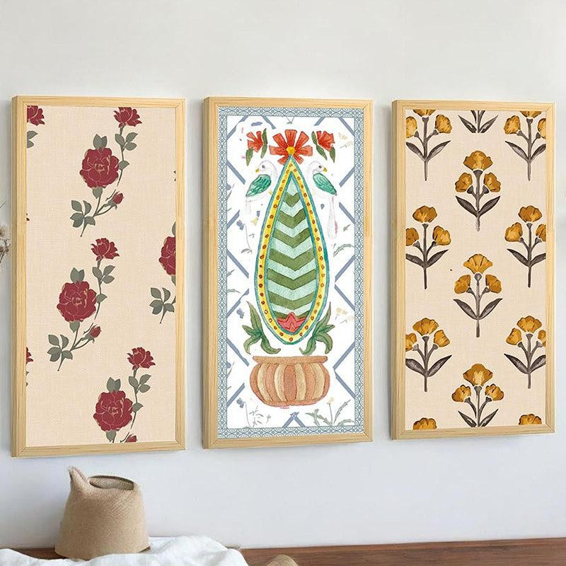 Jangli Gulab Mughal Wall Art