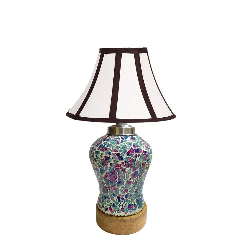 Floranisse Wooden Table Lamp - Multicolor media 4