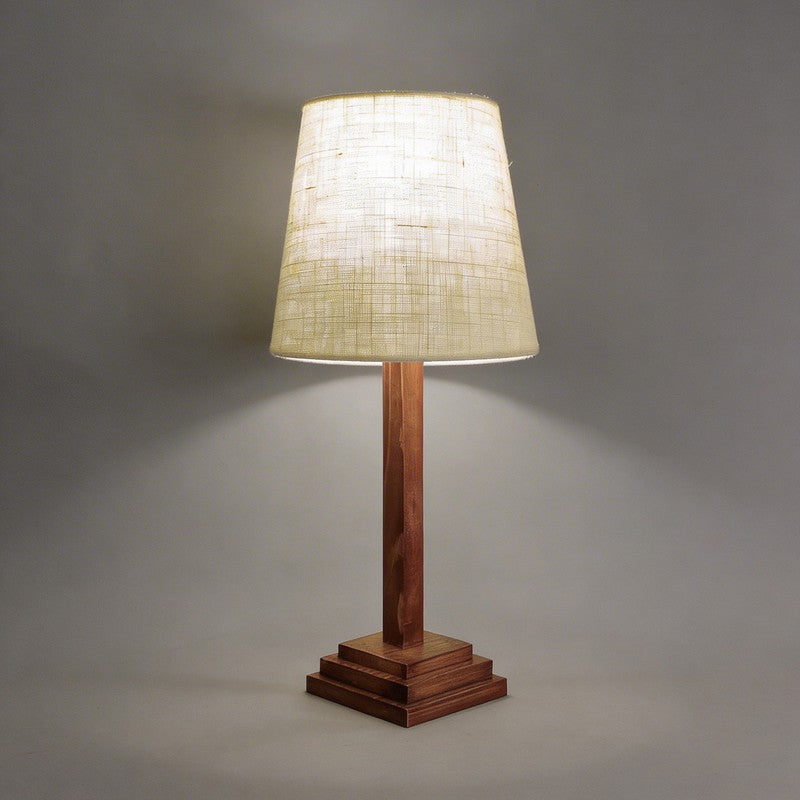 Klaris Jute Table Lamp - Brown,Beige media 5