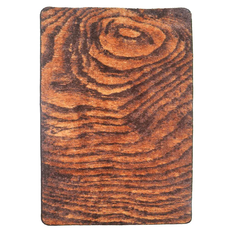 Alvis Abstract Micro Fiber Area Rug - Brown media 1
