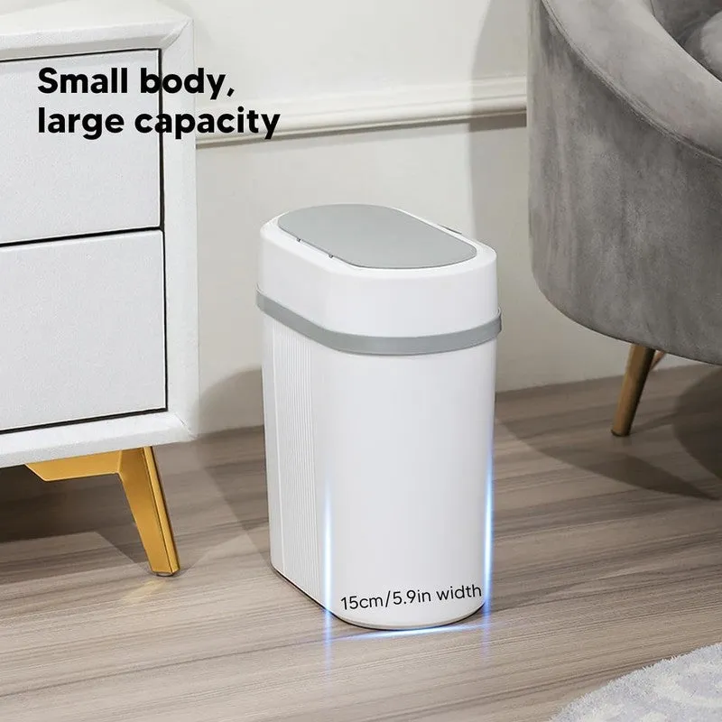 Air Wave Smart Motion Sensor Dustbin - White media 6