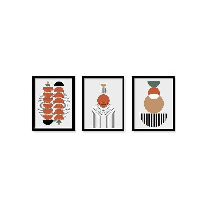 Colorful Chaos Wall Art - Set Of Three media 6