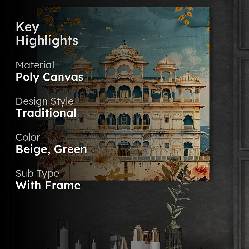 Indian Haveli Wall Painting media 2