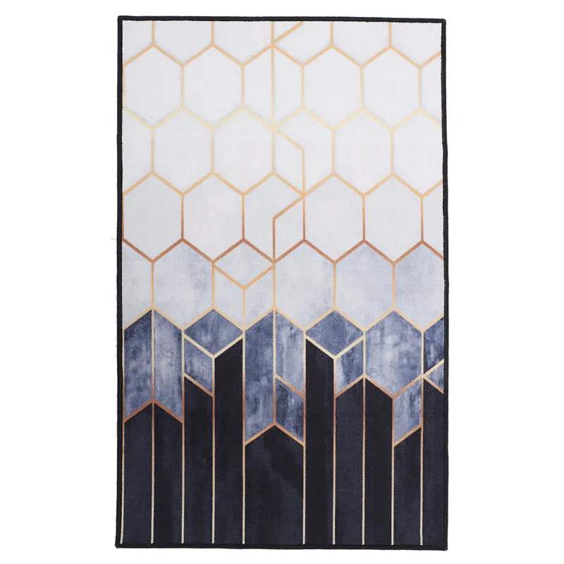 Gilded Tiles Anti-Skid Carpet media 1