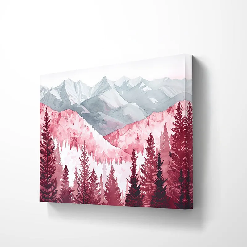 Pink Aura Wall Painting media 5