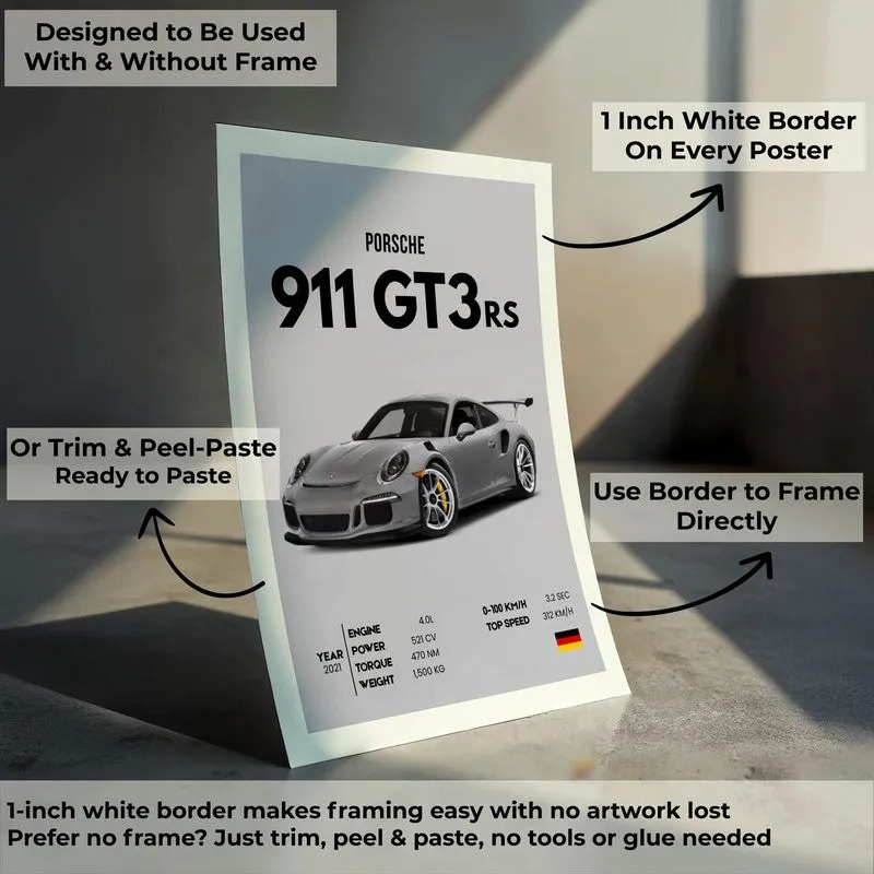 Porsche Precision Wall Poster media 7