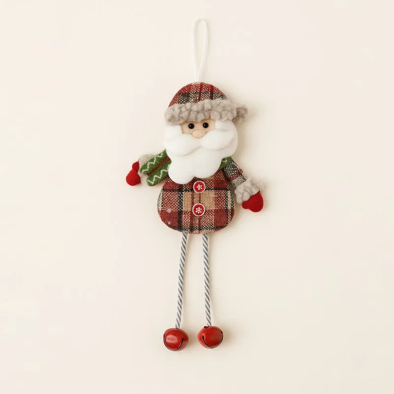 Noel Joy Santa Christmas Ornament - Set Of Three media 5