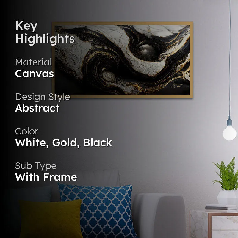 Katana Abstract Canvas Wall Painting media 2