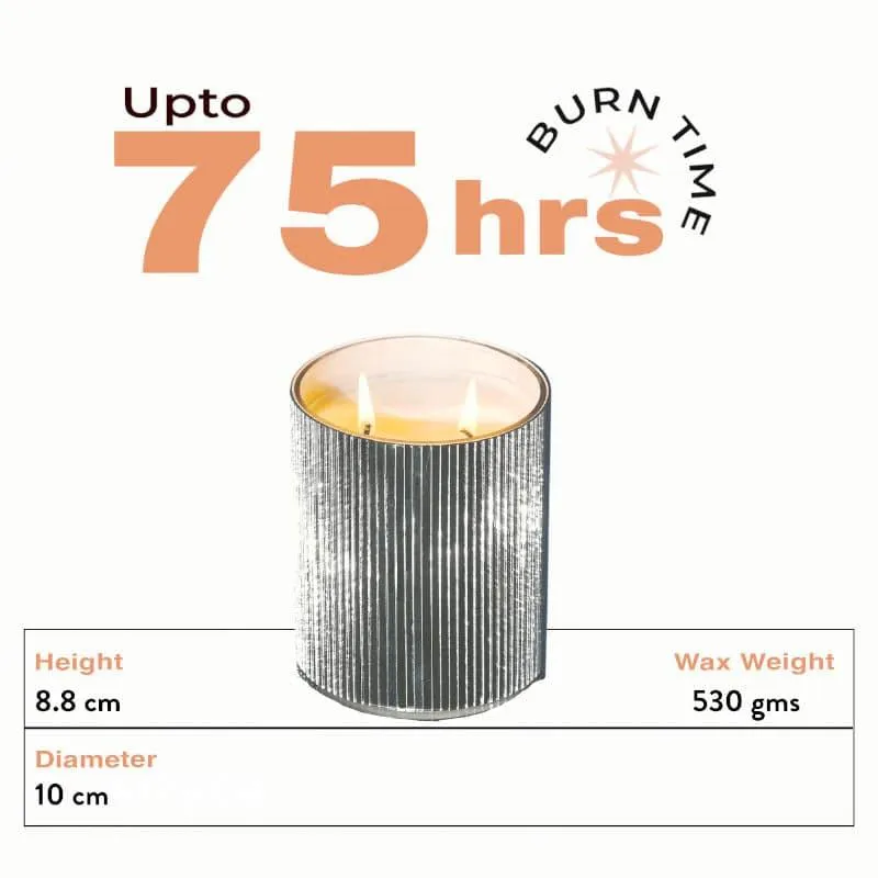 Chandni- Large / Double Wick Scented Jar Candle media 4