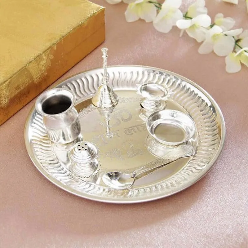 Aaradhya Pooja Thali Set media 3