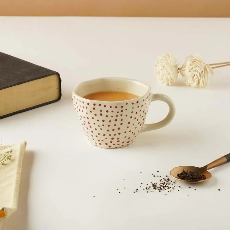 Little Ceramic Tea Cup (210 mL Each) -  Set of Four media 3