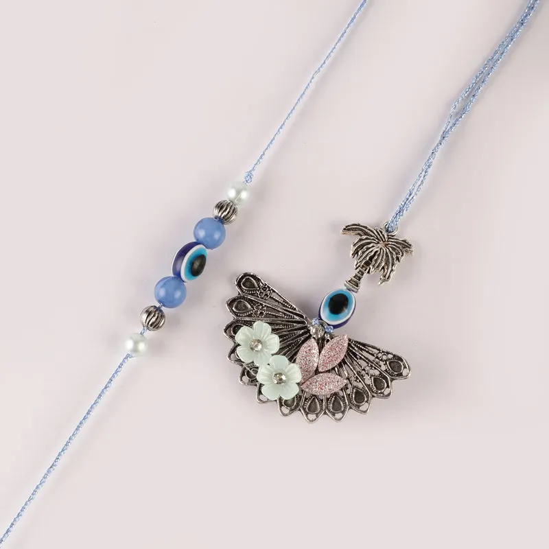 Dua Evil Eye Rakhi Hamper media 3