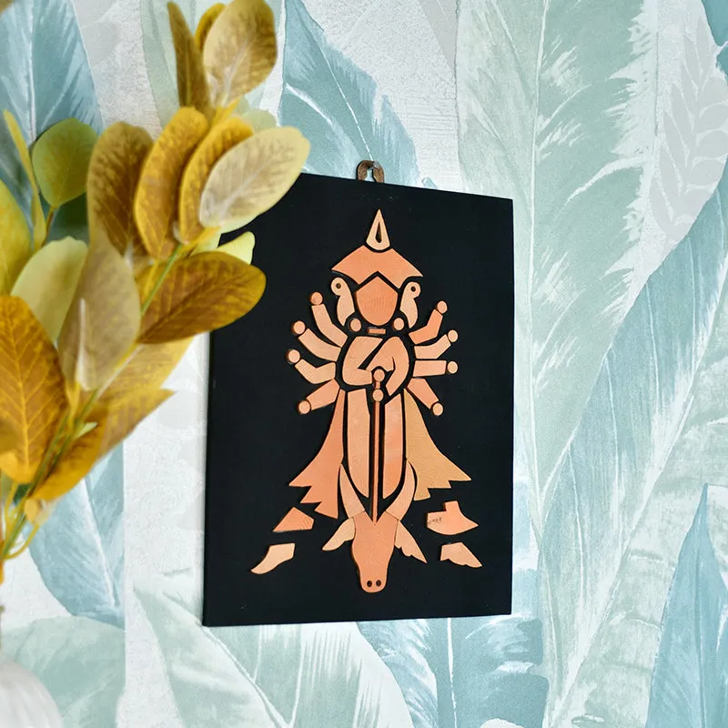 Shakthi Silhouette Terracotta Wall Art media 5