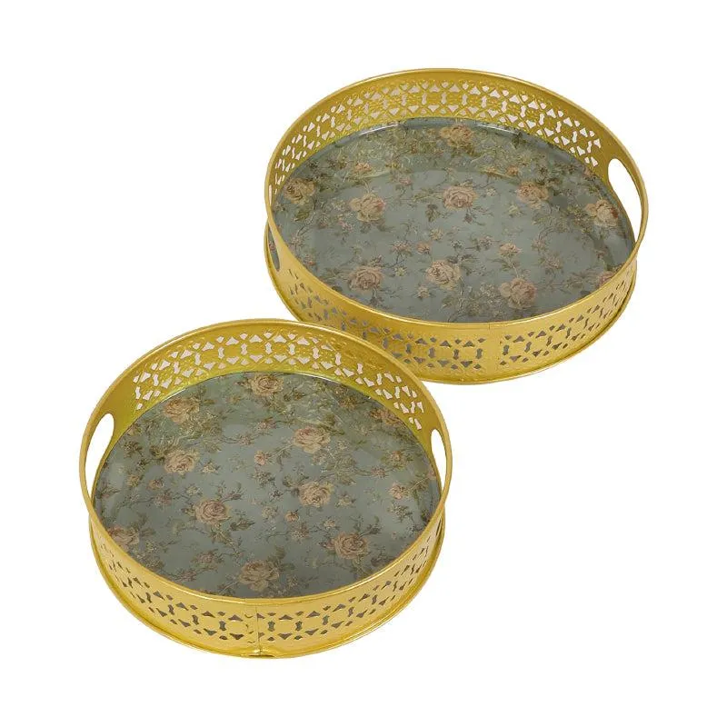 Rossa Jaali Serving Tray - Set Of Two media 4