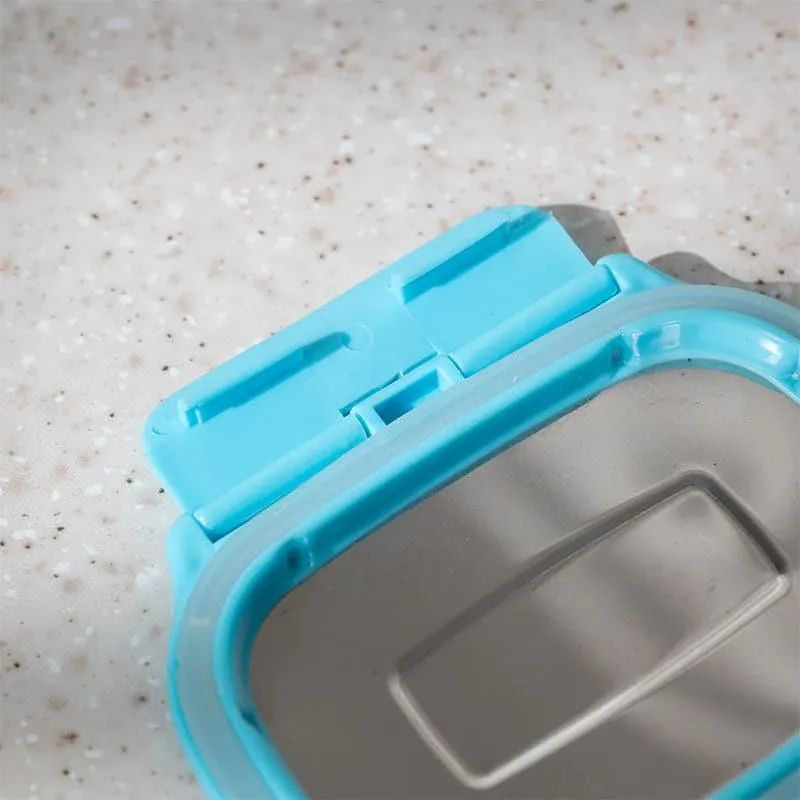 Savory Sam Aqua Lunch Box (550/300/150 mL) - Three Piece Set media 4